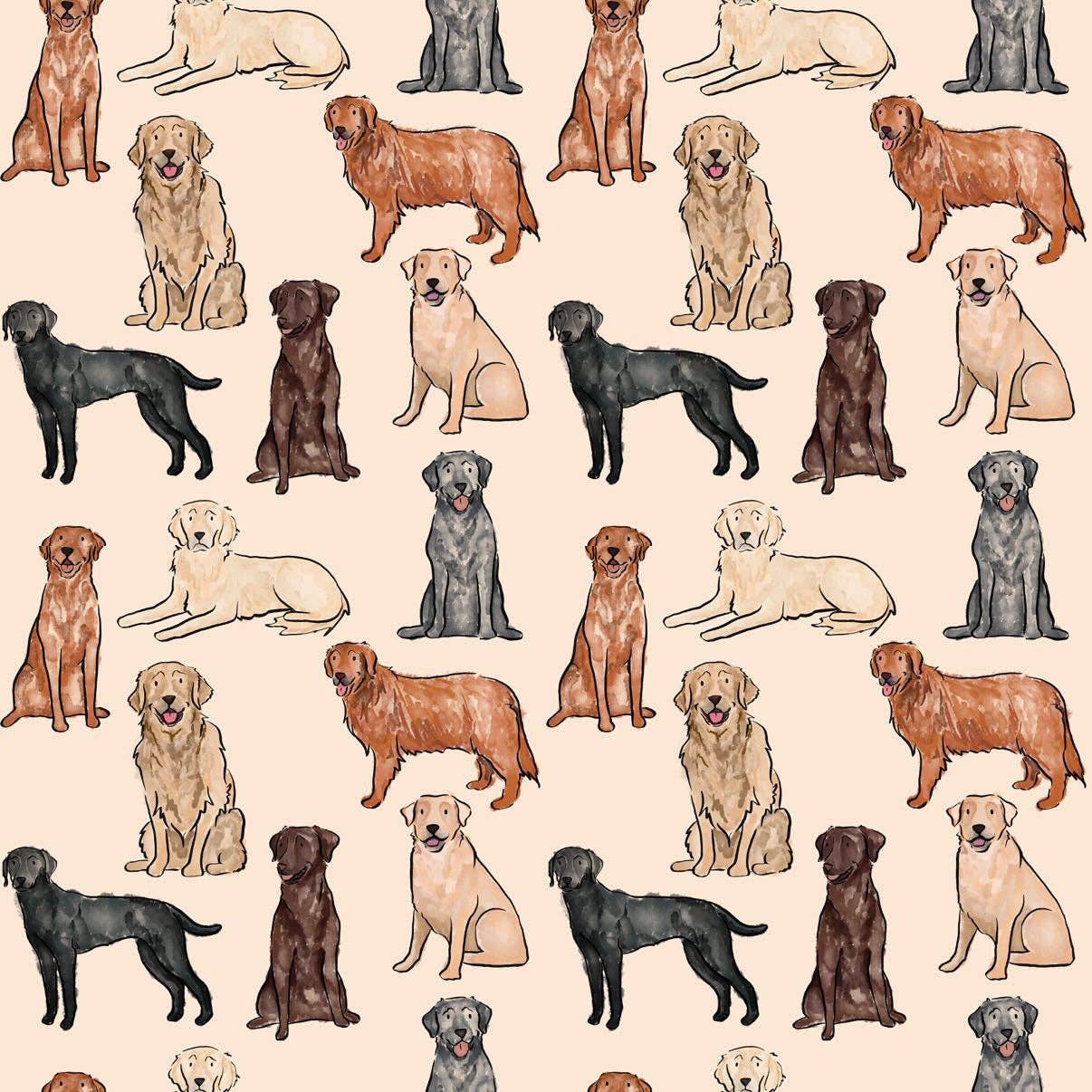 The Paw Print Boutique - Wholesale Pet Towel - Dog - The Labrador / Retriever Dog Towel3