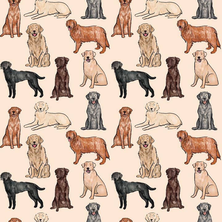 The Paw Print Boutique - Wholesale Pet blanket – Dog - The Labrador / Retriever Dog Blanket11