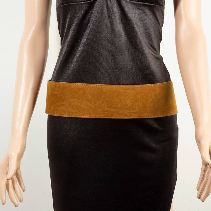 Collections by Fame Accessories - Wholesale Belt - Women's - Multi Strap Waist Vegan Leather Belt1