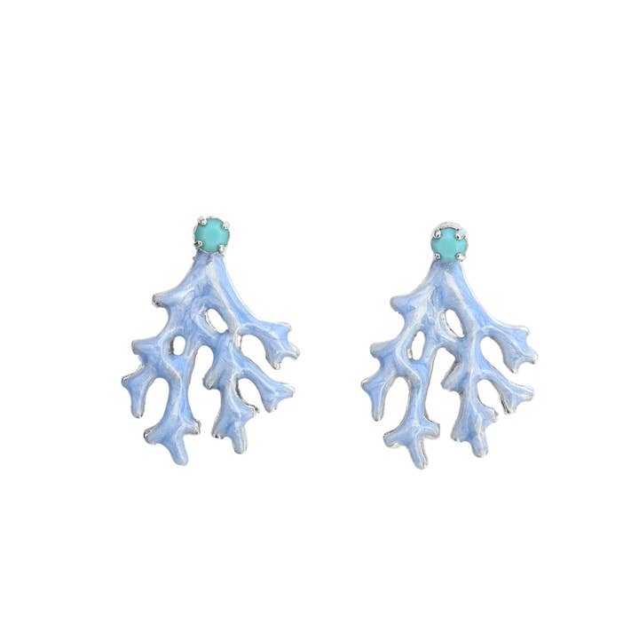 The Pink Reef - Wholesale Dangle Earrings - The Pink Reef Mini Coral Earring