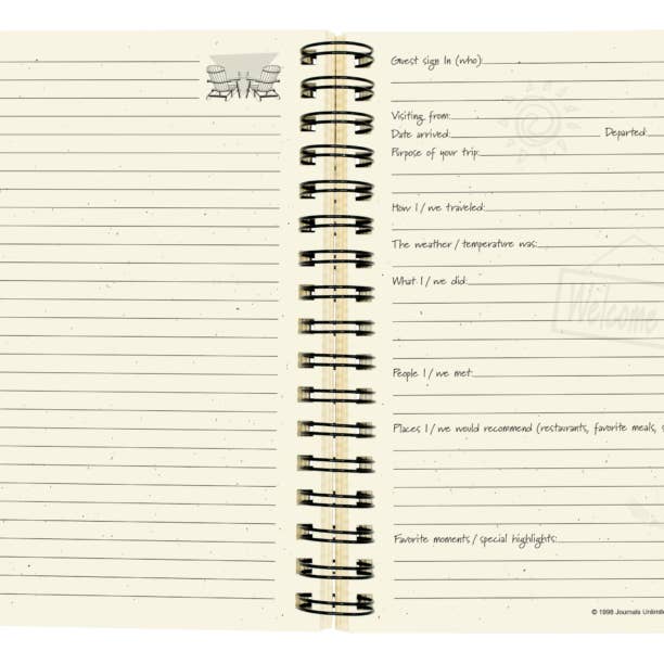 Journals Unlimited - Wholesale Journal/Diary - Guest Journal (Kraft)4