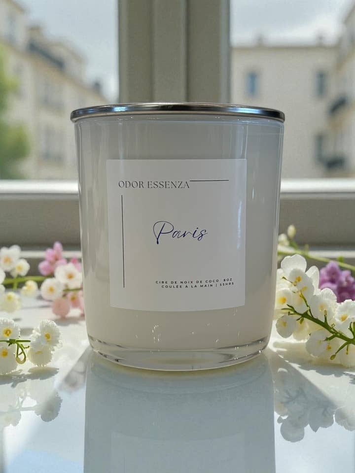 Bougie parfumée Paris pour la vente par Odor Essenza
