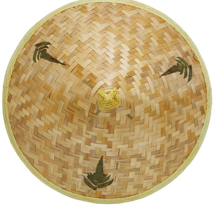 Cap Zone - Venta al por mayor Sombrero de paja - Mujer - Sombrero cónico Tipsy Coolie Oriental de paja de bambú5