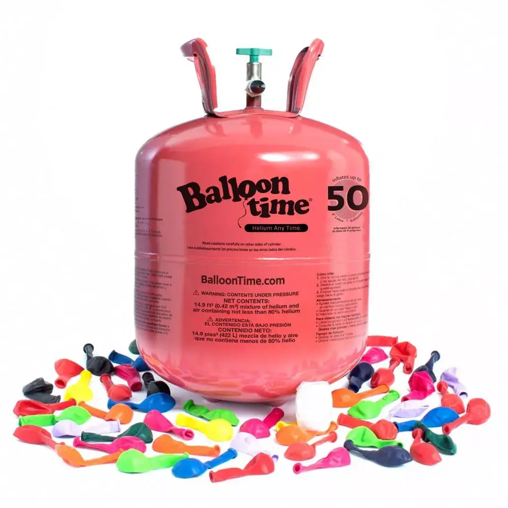 Windy City Novelties - Wholesale Balloon - Ballon Time Jumbo Helium Tank 12" (14.9cu ft)2