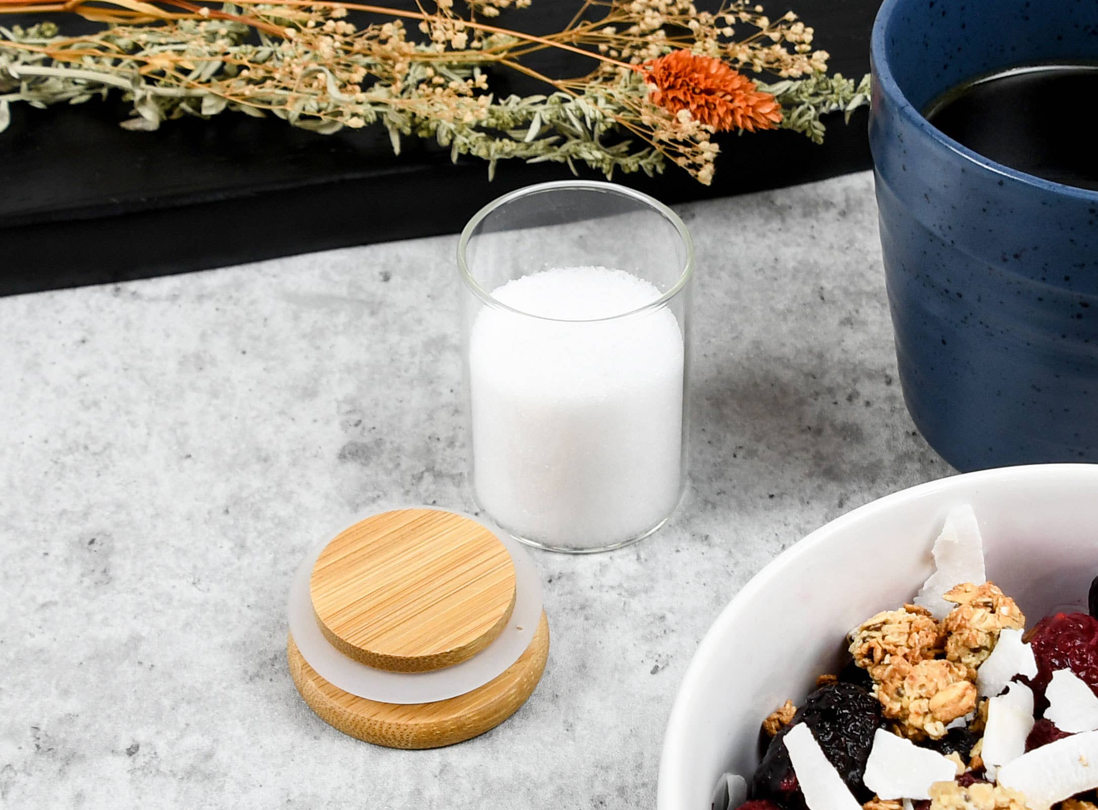 Human Objects® - Wholesale Jar - 2oz Glass Jar w/ Bamboo Lid – Eco-Friendly Jar – 200 Qty3