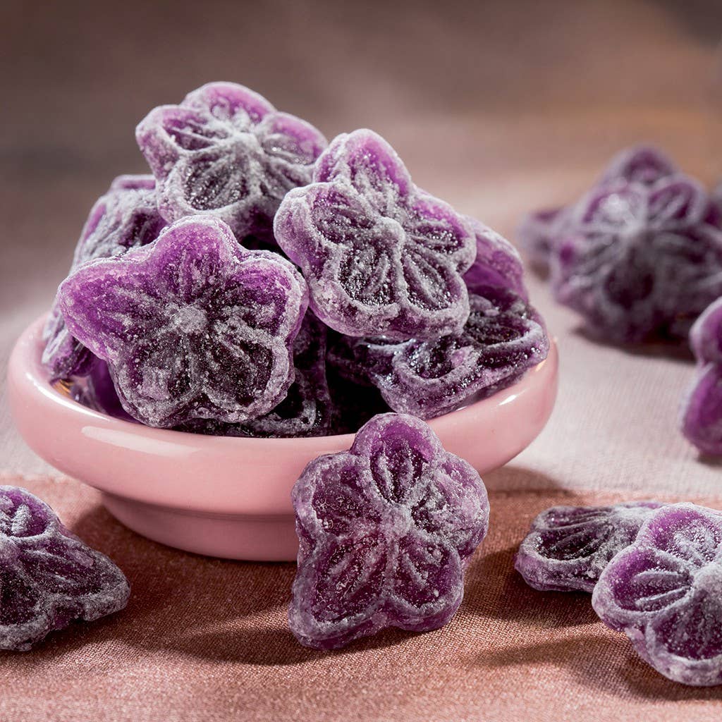 ADG Diffusion - Venta al por mayor Golosinas duras - Caramelos duros sabor violeta a granel - 2 kg1