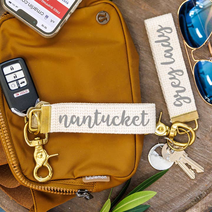 Rustic Marlin - Wholesale Keychain - Unisex - Personalized Your Word Two Sided Script Keychain