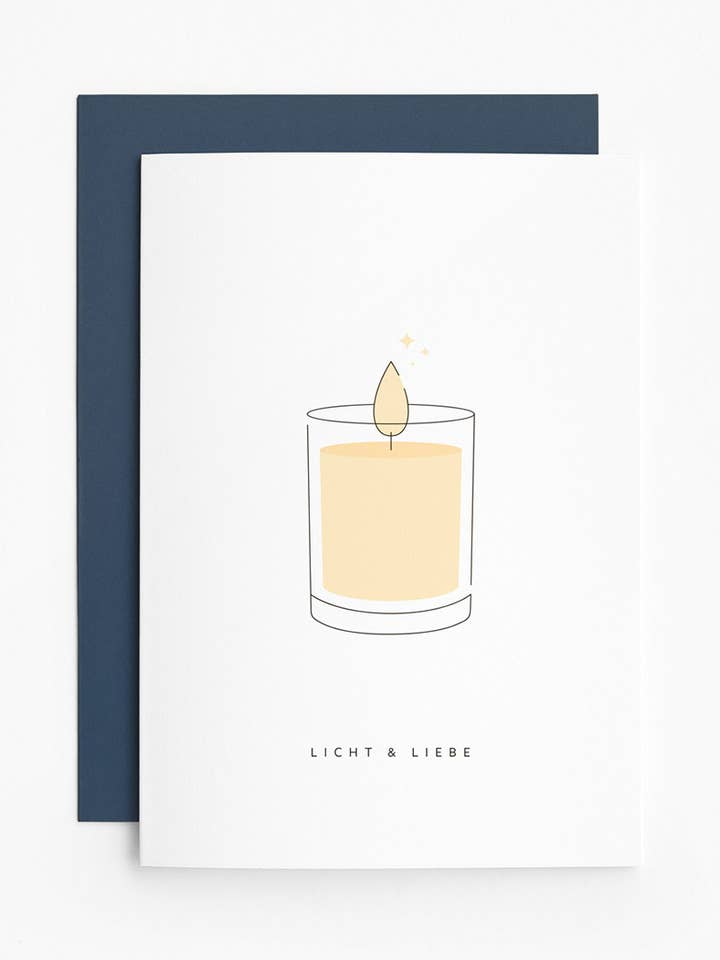 Karte "Licht & Liebe" for engroshandel hos heartfelt paper & co