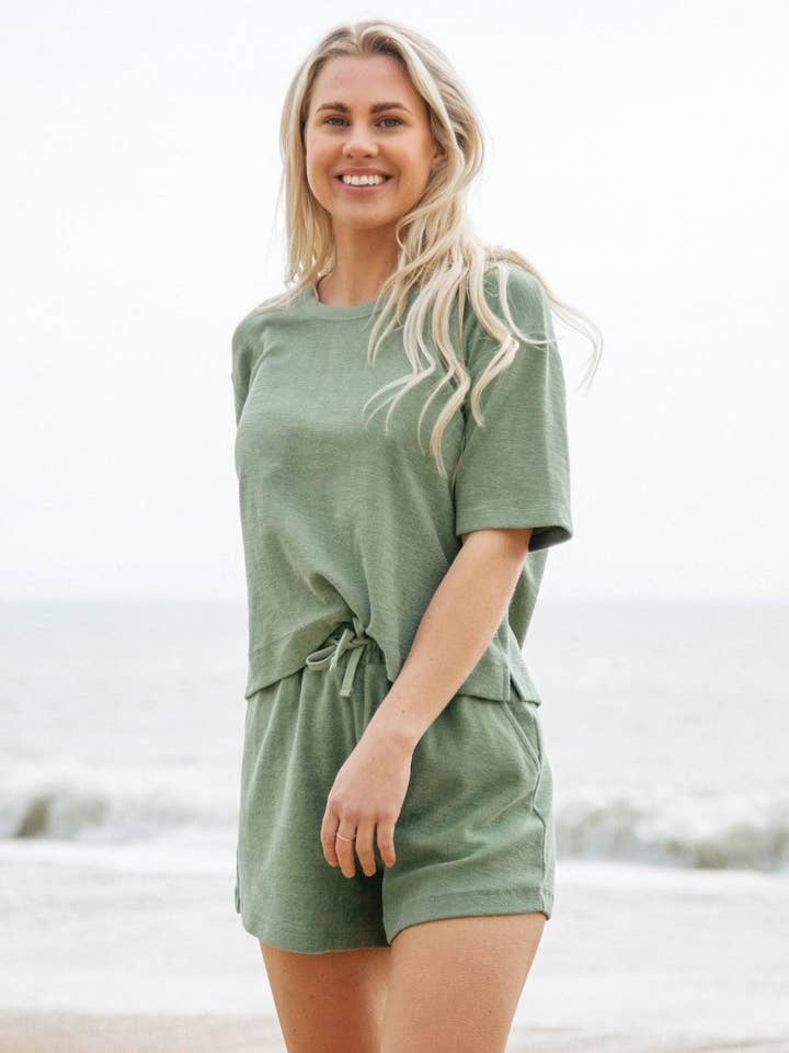 Rapanui Clothing - Wholesale Shorts - Women's - Women's Cove Towelling Shorts6