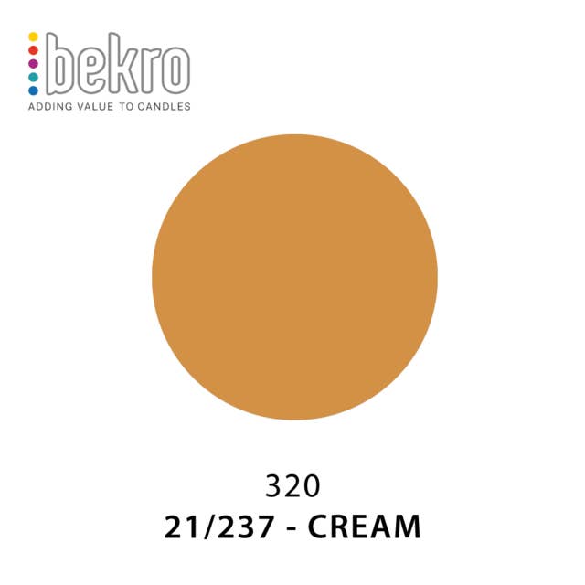 craftastik – Großhandel Bastelzubehör – Bekro Dye — 21/237 — Cremefarbener Farbstoff
