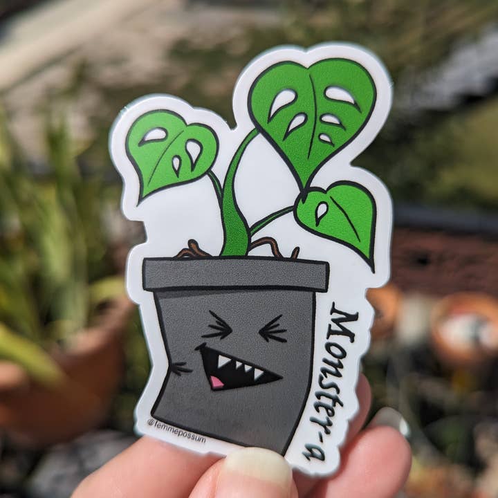 Monster-a Sticker for wholesale by femmepossum