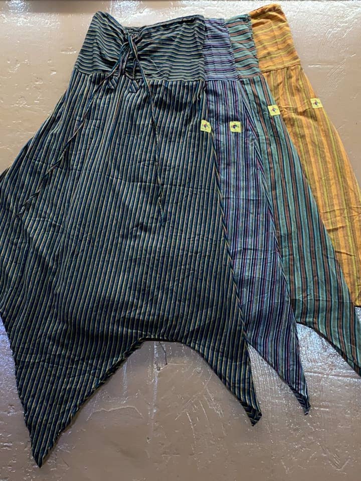 Full-Length Pixie Dress – Prepack of 4 Colors – Stripes for wholesale by Katmandu Trading Co.