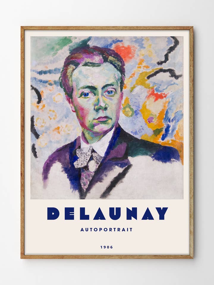 Robert Delaunay, Self-Portrait, 1906 for wholesale by Gustave