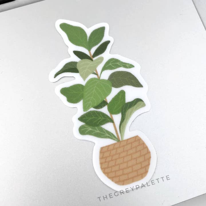 Sticker van kamerplanten voor wholesale door The Grey Palette