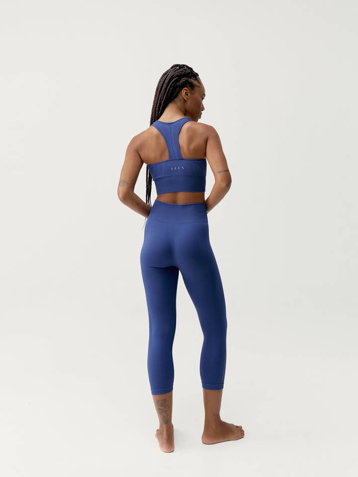 Zina Next Blue Legging for wholesale by Born Living Yoga