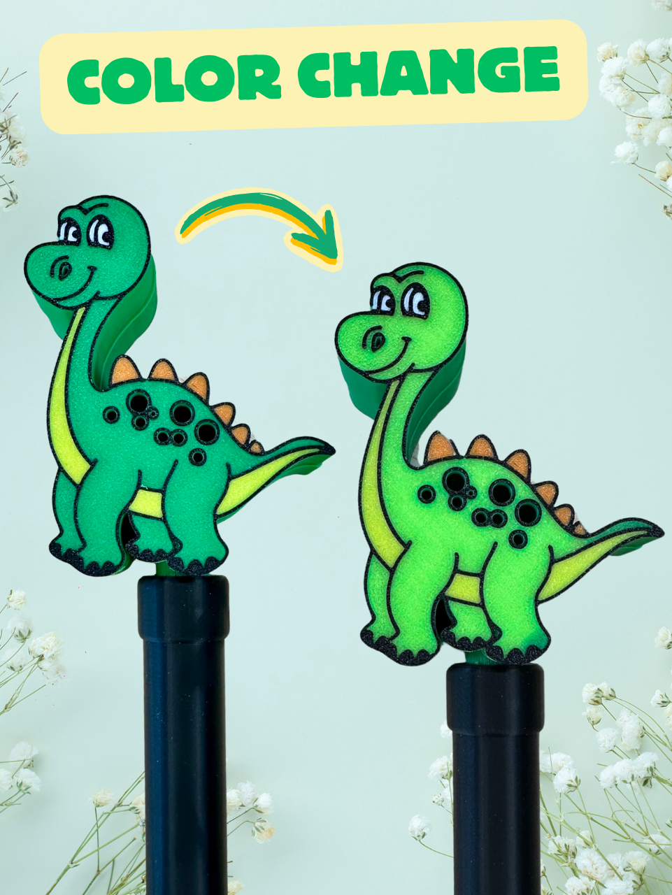 BID Designs - Wholesale Bath Bomb/Fizz - Dinosaurs Color Change Bath Bomb Wand 1