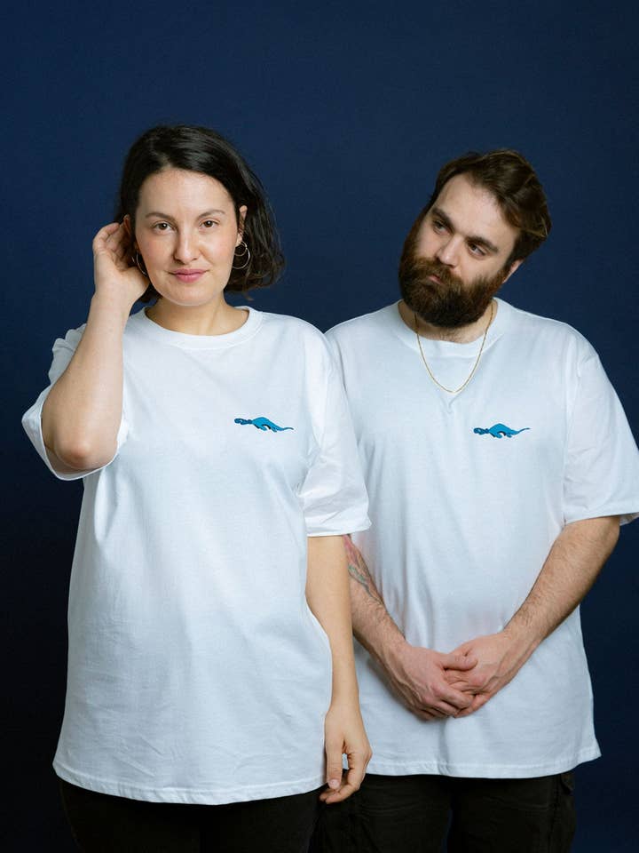 About X Gringo übergringo Unisex Oversize T-Shirt White for wholesale by KREUZUEBER