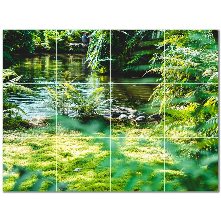 Carrelage mural en céramique Lake River PT500906 pour la vente par Picture-Tiles.com