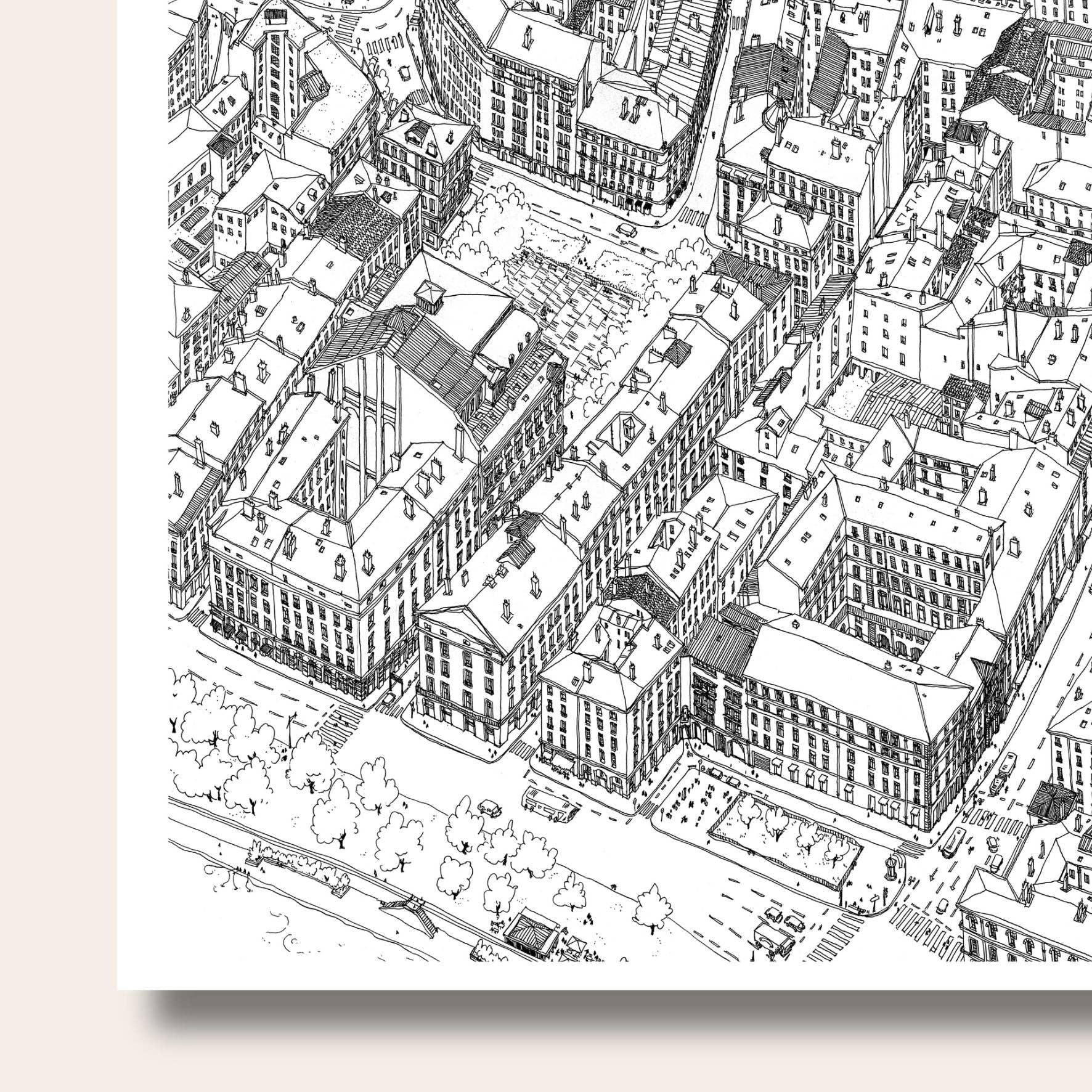 EMILIE ETTORI ILLUSTRATION - Wholesale Art Print - Peninsula7