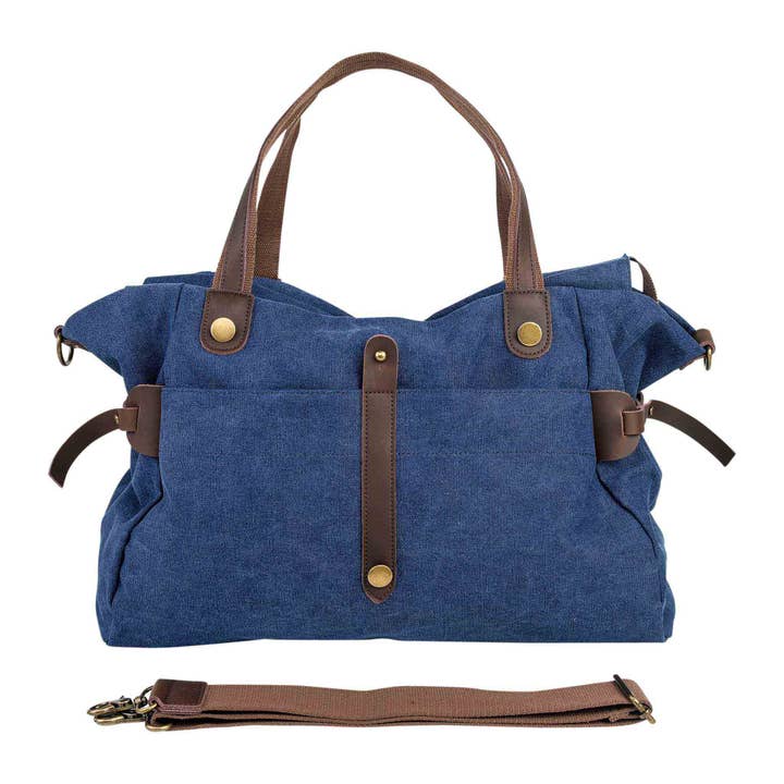 ZEDE PARIS - Wholesale Weekender Bag - Women's - SAINT-LAZARE - Weekend travel sports bag in canvas and leather66