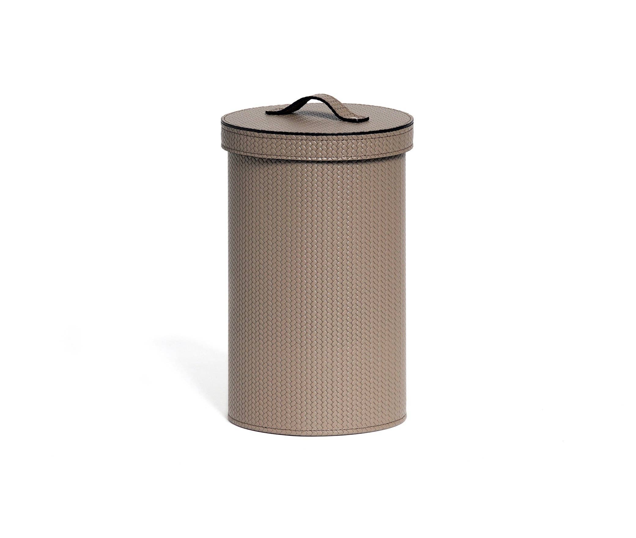 Pinetti - Wholesale Trashcan/Trash Bin - Cestino di carta rotondo con coperchio1