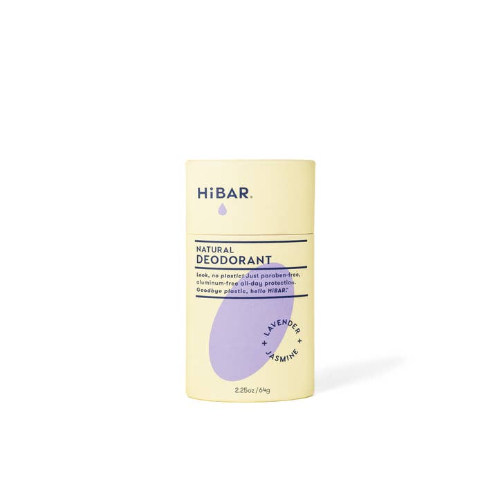 HiBAR Deodorant Lavender + Jasmine  for wholesale by HiBAR