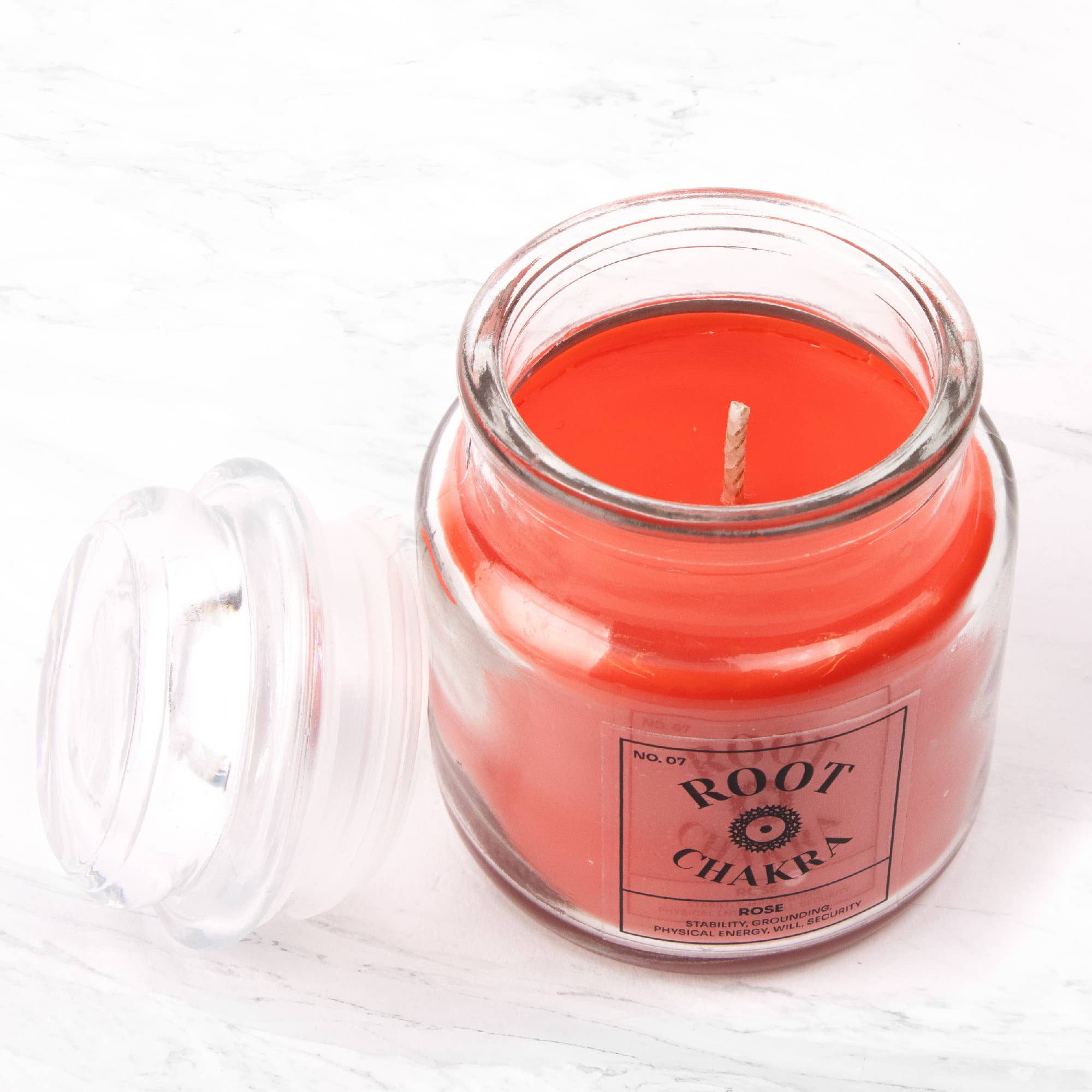 Myga – Großhandel Kerze im Glas / gefüllte Kerze – Sieben Chakra-Kerzen30