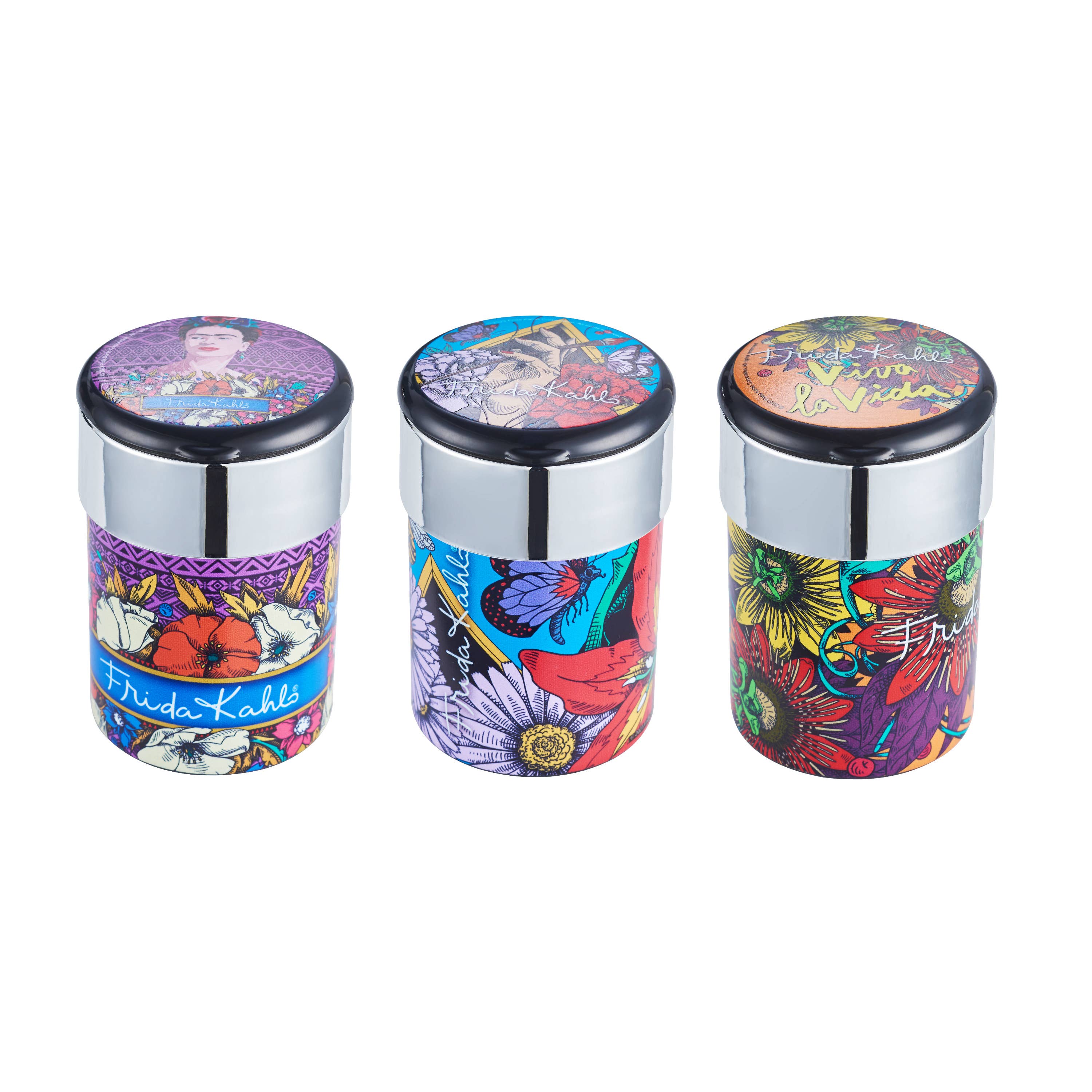 Champ by Polyflame – Cinzeiro por atacado – Cinzeiro de carro Frida Kahlo com tampa e luz1