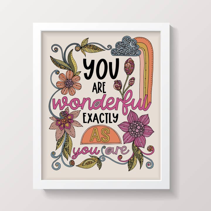 You are wonderful exactly as you are for wholesale by Valentina Harper