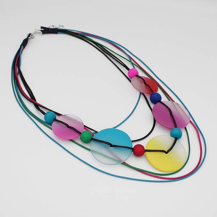Sylca Designs - Vendita all'ingrosso Collane di perline/perle - Collana Margarita multicolore