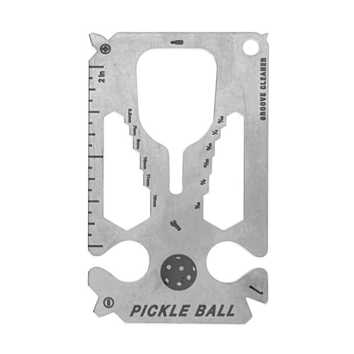 Pickle Ball 19-in-1 Credit Card Multi-Tool for wholesale by Zootility