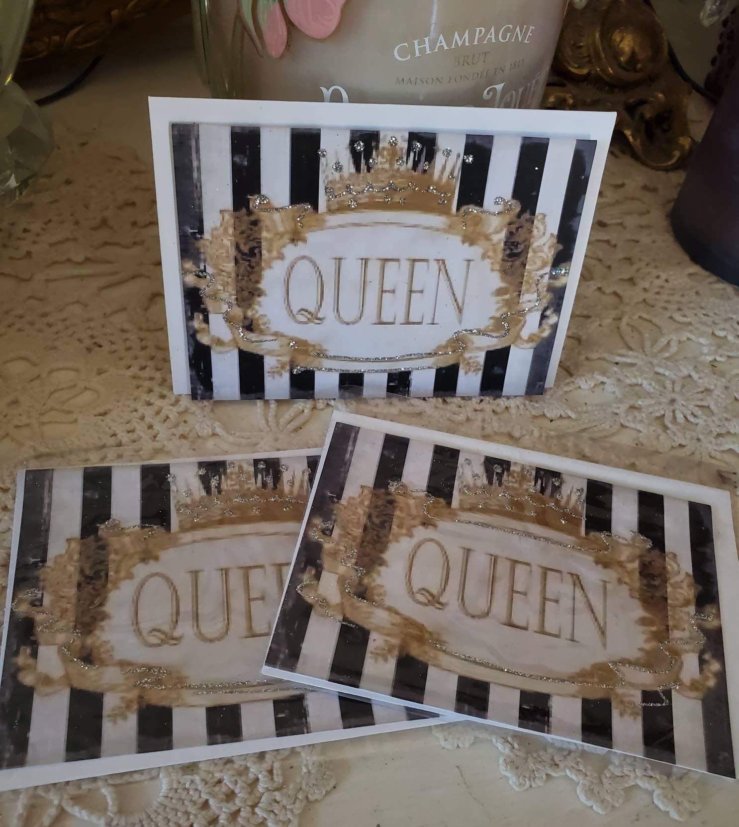 Little Heart Designs – Großhandel Grußkarten für den Alltag – Mini-Grußkarte Queen1