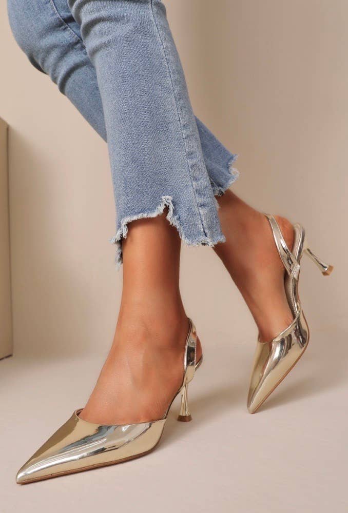 Joia Paris - Wholesale High Heels - Women's - Classic pointed-toe pumps with thin heels DA-2082