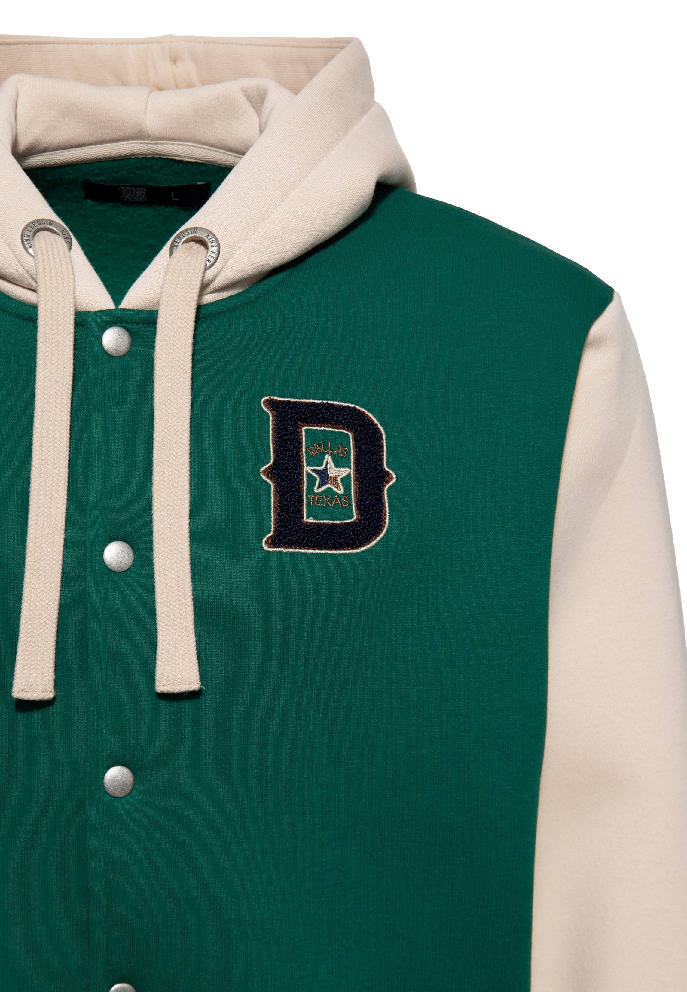 vegetatie Sweatvest met capuchon «Dallas» voor groothandel op Faire5