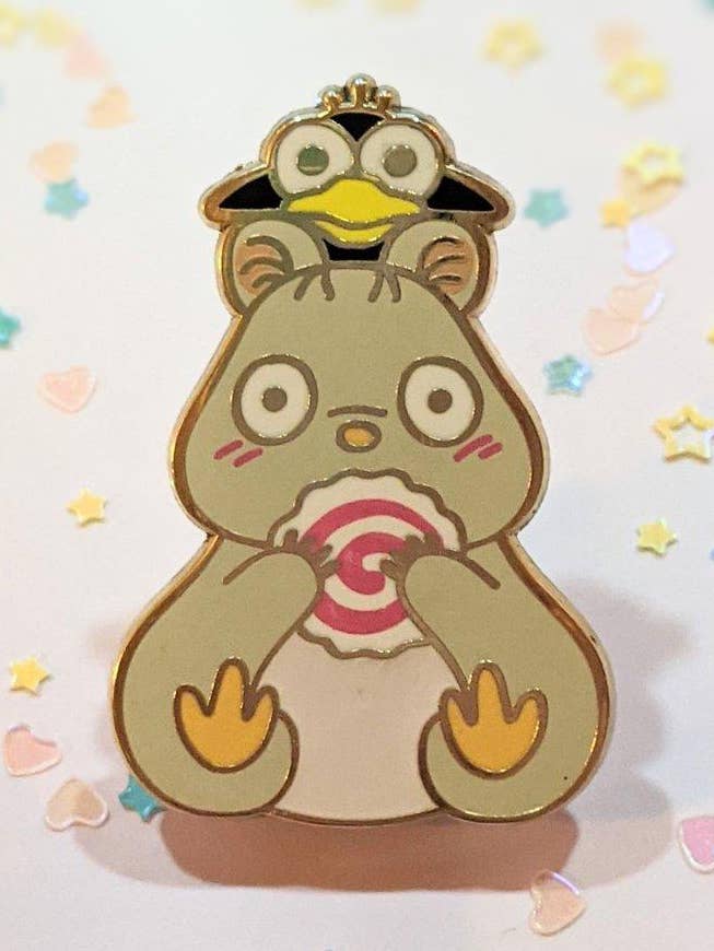 Alfinete Esmalte Rato e Pássaro por atacado de Killing Her Softly