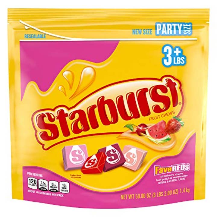I Got Your Candy – wholesale Hårt godis – Starburst Godis All Pink Påse 50oz - 3st