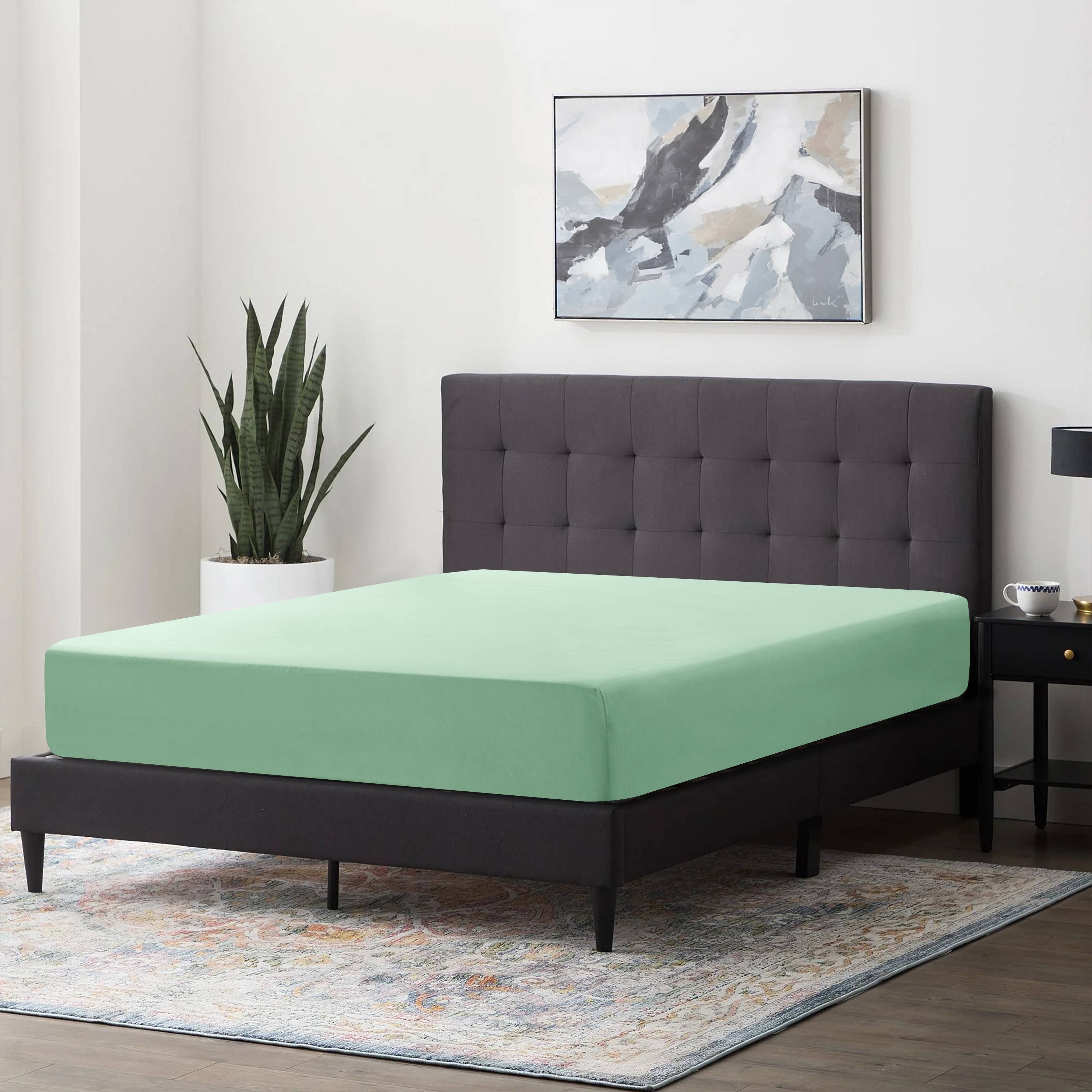 Cottonpassion_US - Vente Draps-housses - Draps-housses en microfibre douce avec bonnets extra profonds jusqu'à 40,6 cm35