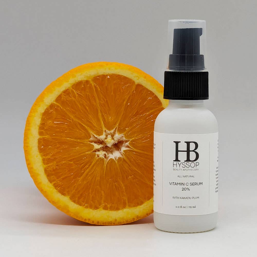 Hyssop Beauty Apothecary - Wholesale Facial Serum/Concentrate - 20% Vitamin C Serum with Kakadu Plum1