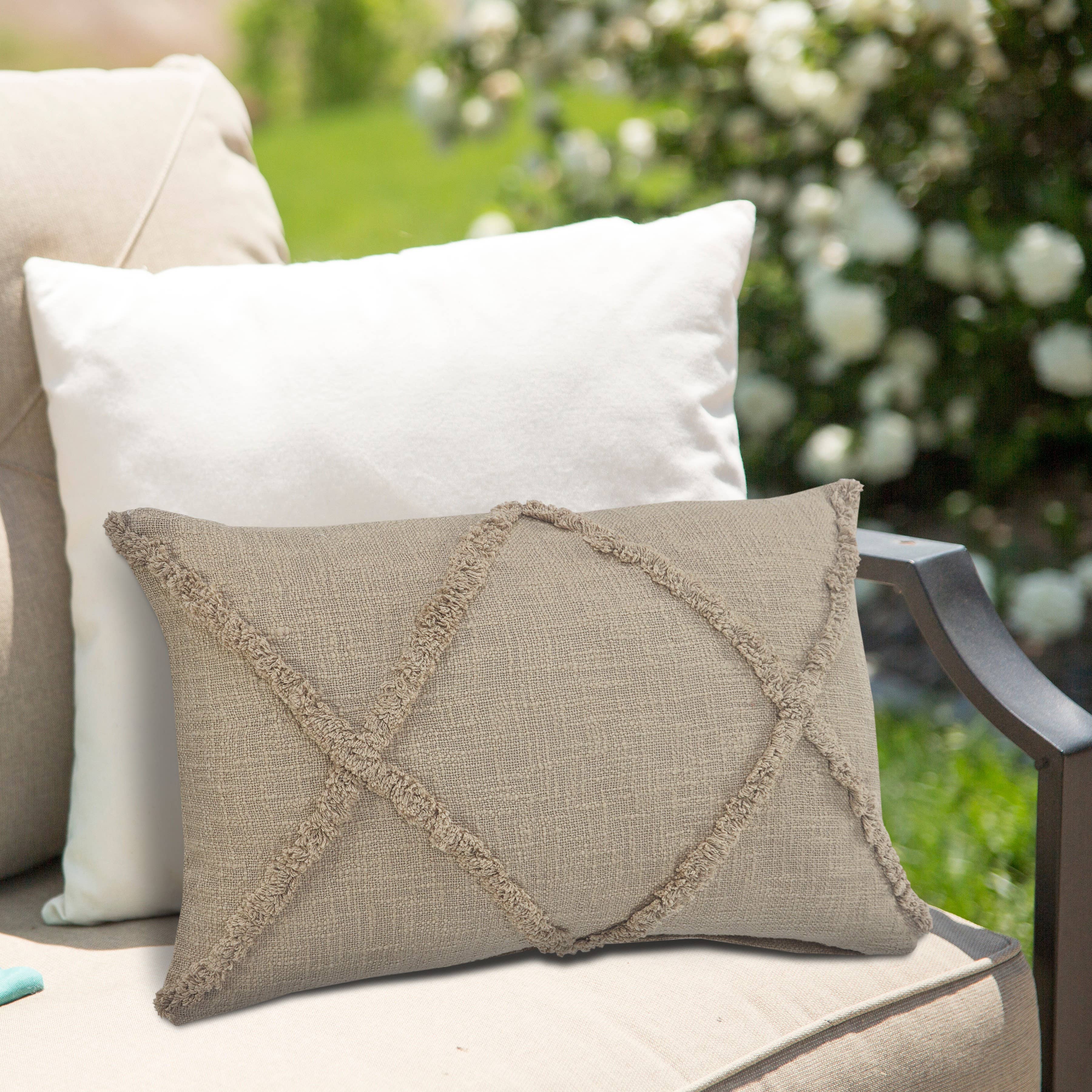 LR Home - Wholesale Throw/Decorative Pillow - Modern Tufted Accent Pillow Cover – Multiple Colors42