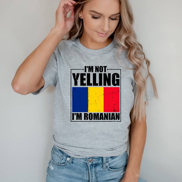 Humorístico, nacionalista, patriótico, rumano, pueblo natal, novedoso, nacionalismo, lugar de nacimiento, ciudad, amante del hogar para venta al por mayor de Teegarb LLC