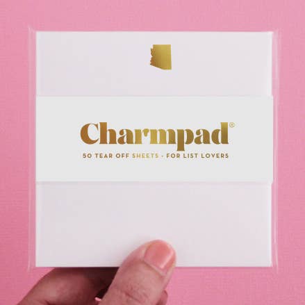 Arizona Charmpad for wholesale by Inclosed Letterpress Co.