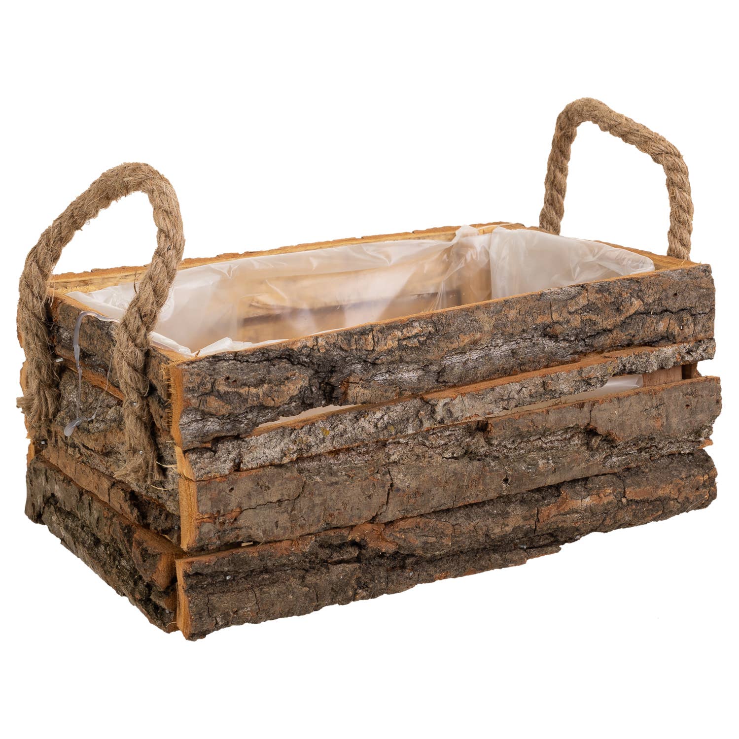 Creaciones Meng - Wholesale Basket - Wooden basket with handles brown0