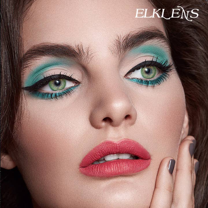 ELKLENS – wholesale Contact lenses – ELKLENS Peggy Green Colored Contact3