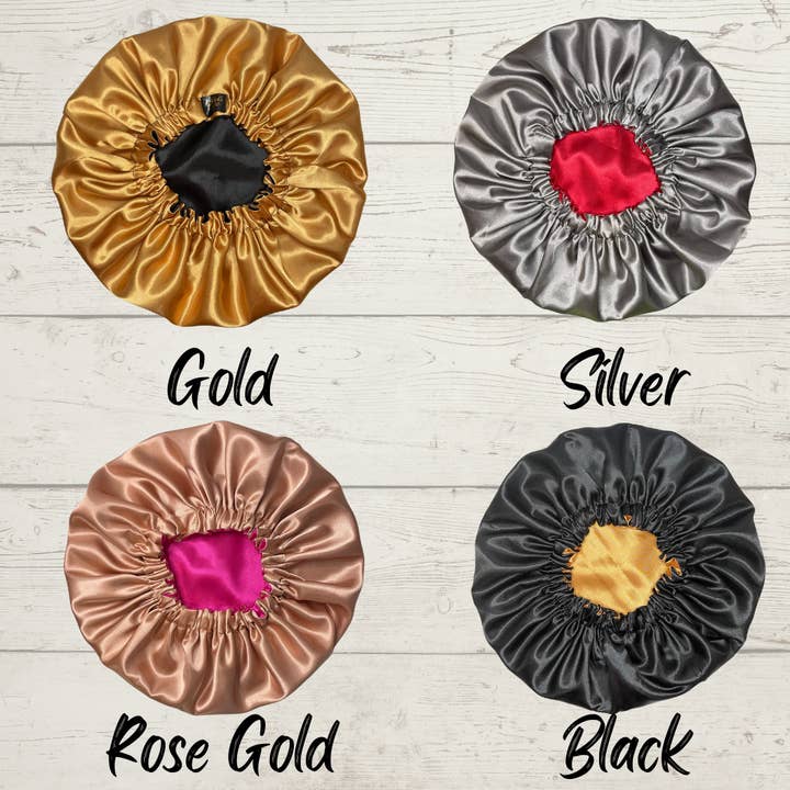 Buli Life - Wholesale Sleep cap / bonnet – women's - Reversible Bonnet4