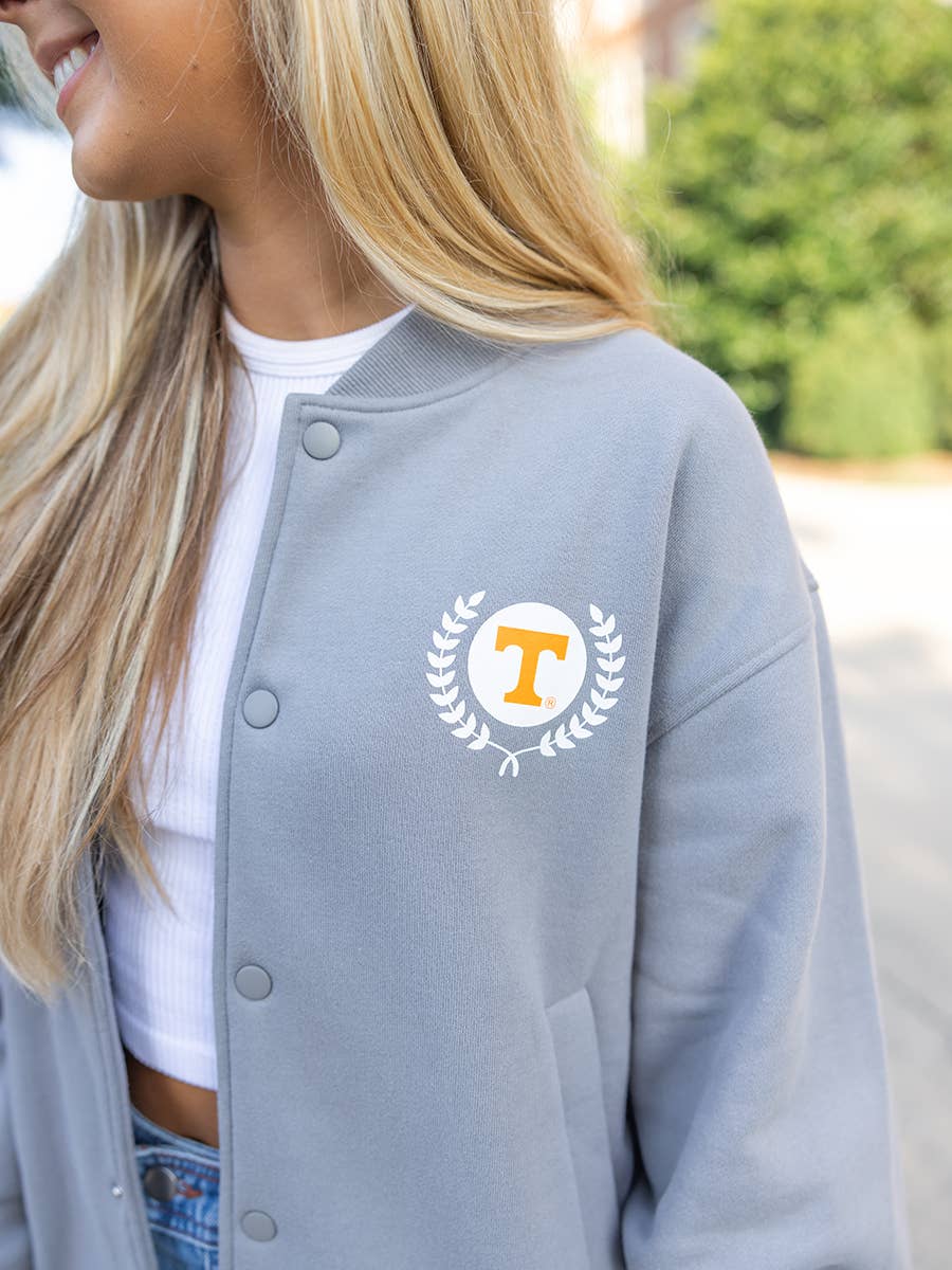 Southern Made Tees - Wholesale Varsity/Baseball Jacket - Women's - "Volunteers Football Club" Varsity Jacket2