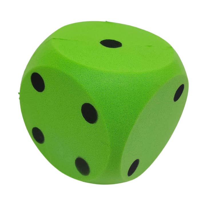 XXL-Schaumstoffwürfel grün, ca. 15 x 15 x 15 cm für den Großhandel von alldoro GmbH