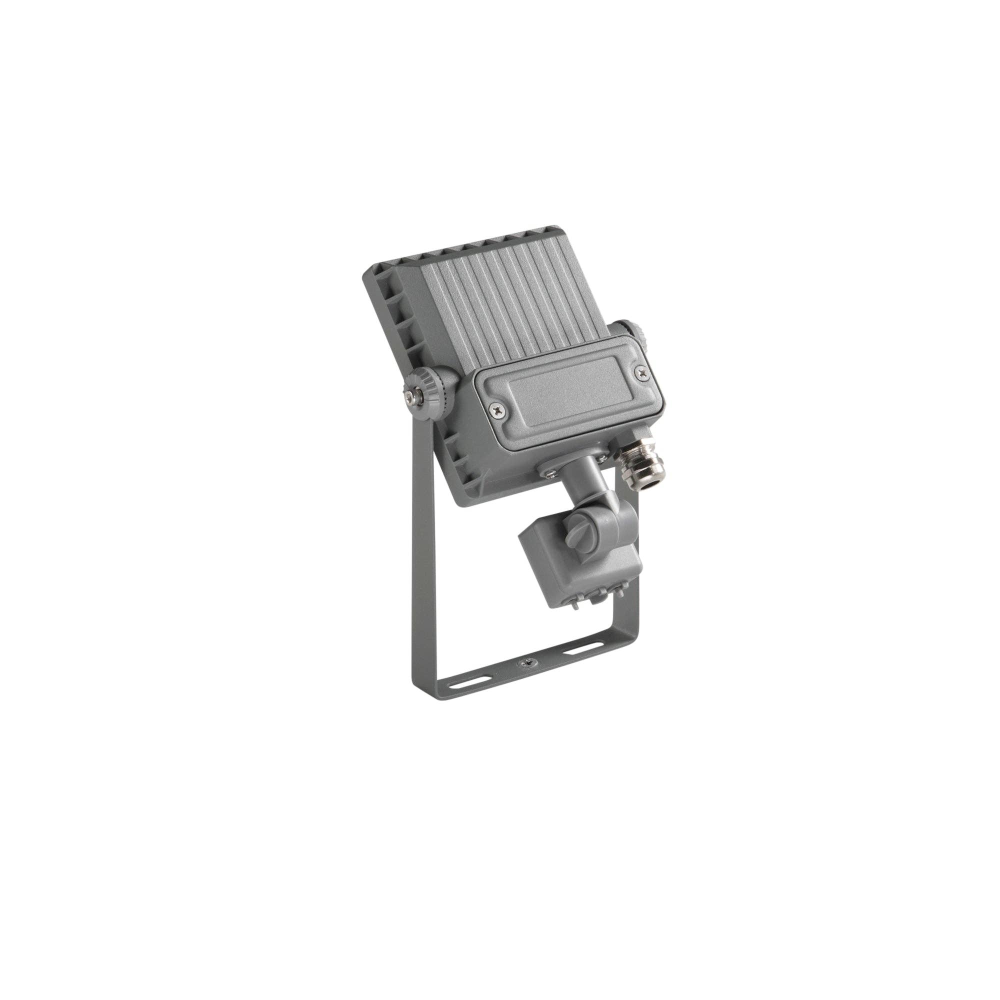 Gruppo F.T - Wholesale Outdoor/Lawn Light - AXEL sensor LED projector in silver aluminum with IP65 CCT motion sensor2