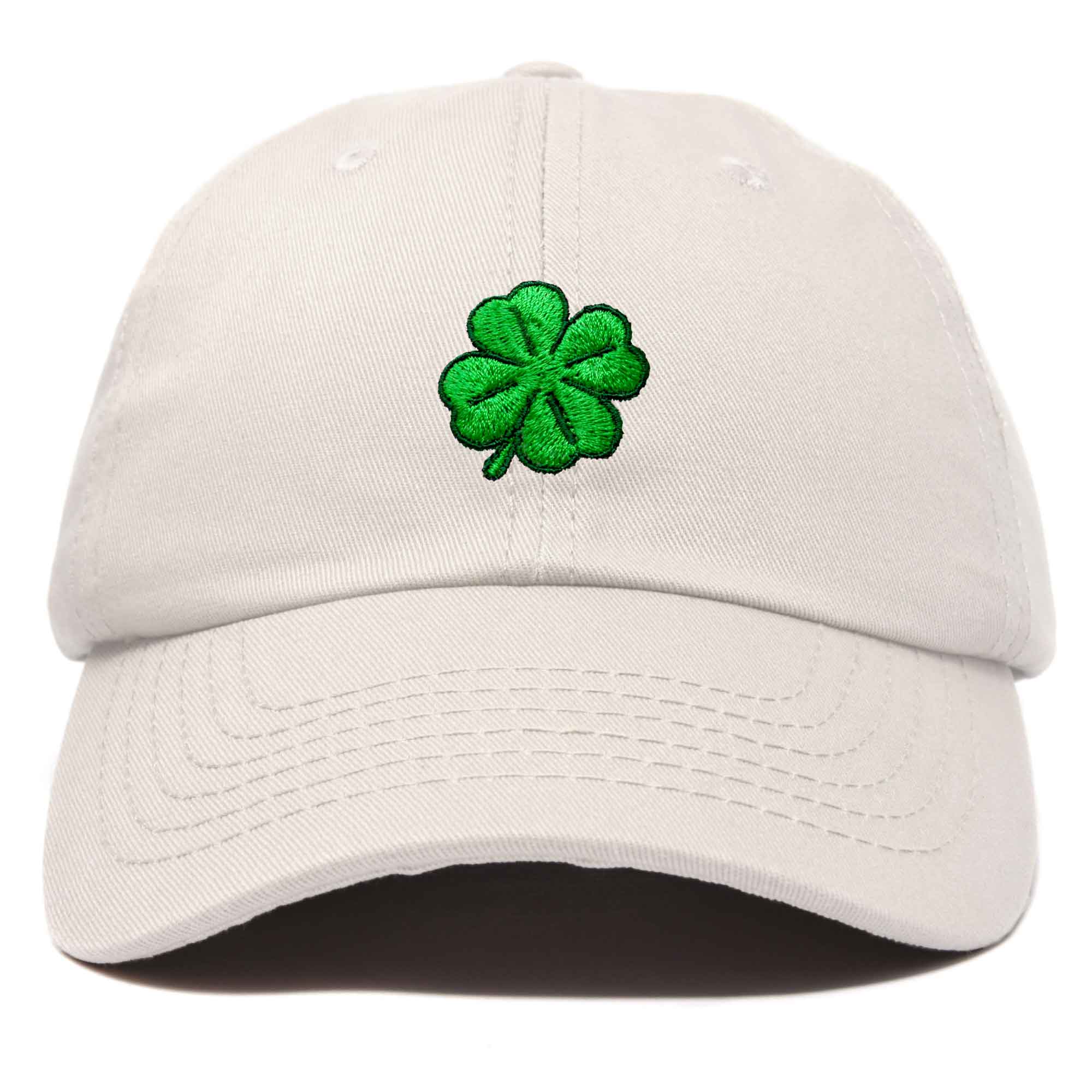 Dalix – wholesale Baseballkeps - Dam – Dalix Four Leaf Clover Hat Bollkeps St. Pattys Day Bomull10