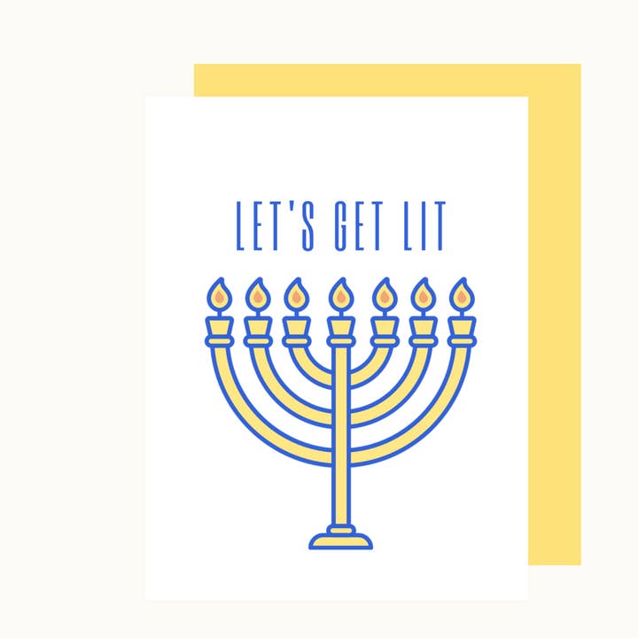 Hanukkah Greeting Card for wholesale by Jk Card Shop