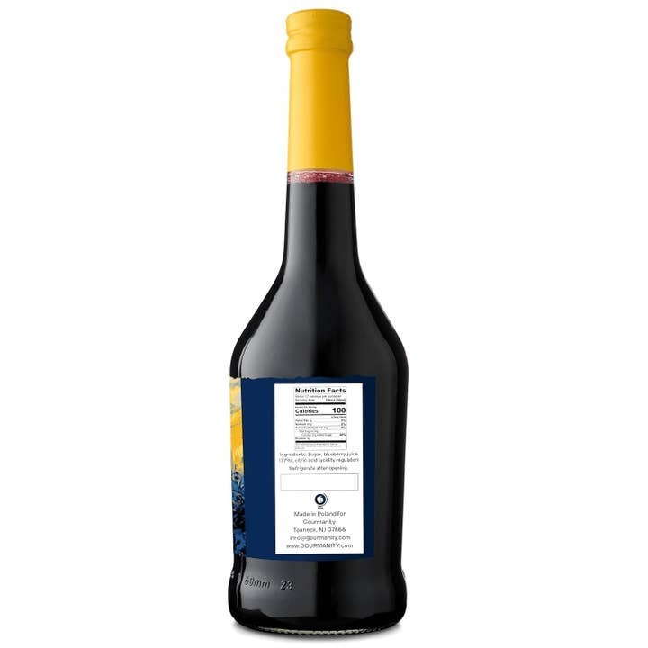 Think Distributors - Wholesale Cocktail Mix/Syrup - Gourmanity Blueberry Syrup 16.9 fl oz1